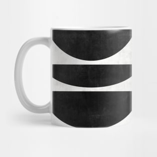 Mid-Century Modern Pattern No.7 - Concrete and Wood Mug